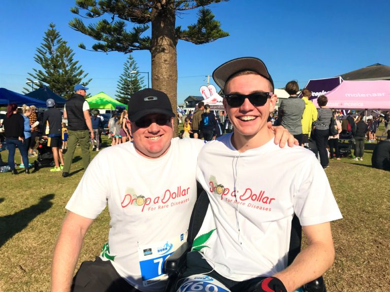 Ben Oakley and his Dad, Michael Oakley